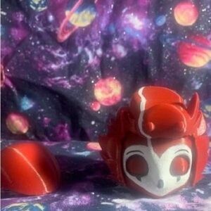 PLA Helluva Boss Red Stolas Kabbit BJD Head